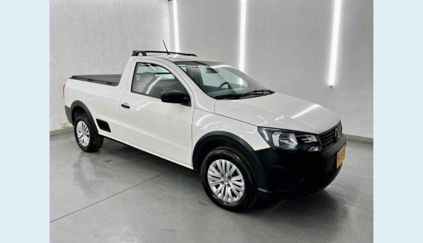 VOLKSWAGEN VOLKSWAGEN SAVEIRO FLEX MANUAL 2P - BRANCO - 2024 Foto 7 (Grande)