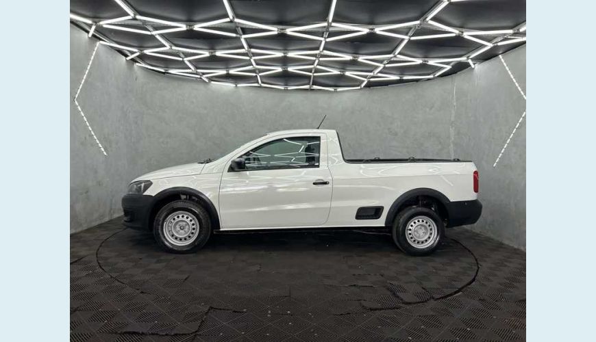 VOLKSWAGEN SAVEIRO 1.6 STARTLINE CS (FLEX) - BRANCO - 2016 Foto 7 (Grande)