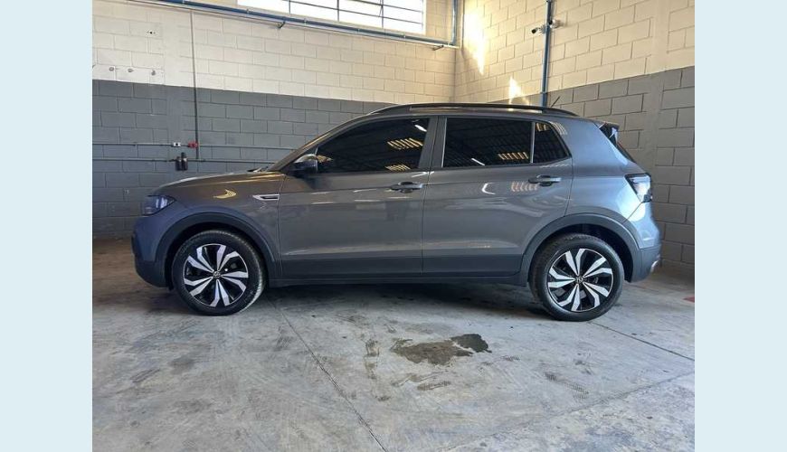 VOLKSWAGEN T-CROSS 1.0 200 TSI COMFORTLINE AUT. FLEX - CINZA - 2024 Foto 7 (Grande)