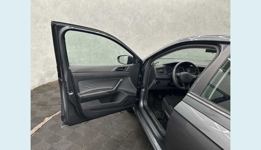 VOLKSWAGEN POLO TRACK 1.0 FLEX 12V 5P - CINZA - 2024 Foto 7 (Grande)
