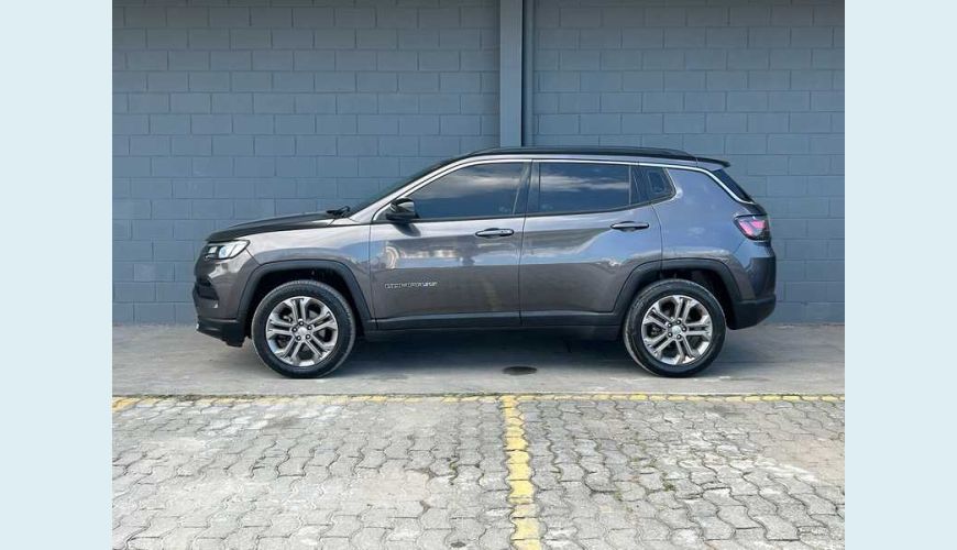 JEEP COMPASS LONGITUDE 1.3 T270 AUT. FLEX - CINZA - 2023 Foto 7 (Grande)
