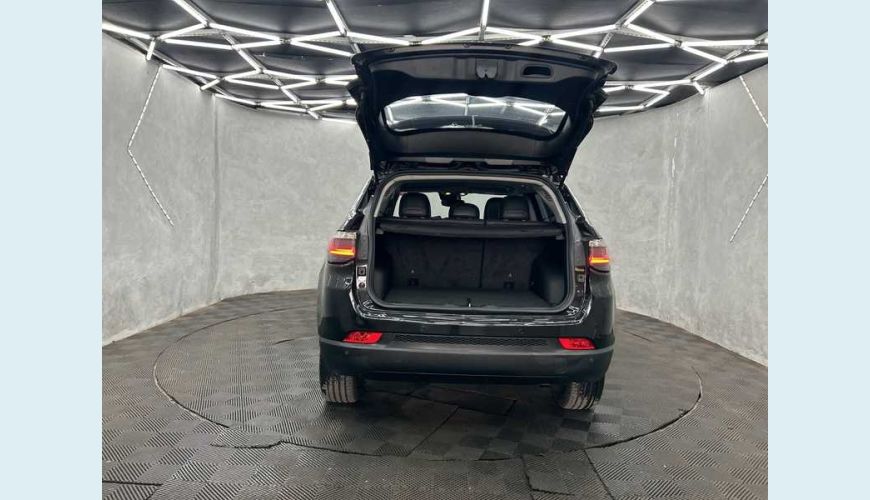 JEEP COMPASS LONGITUDE 1.3 T270 AUT. FLEX - PRETO - 2022 Foto 7 (Grande)