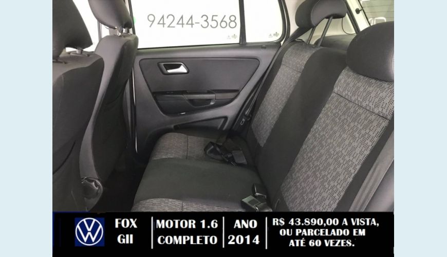 VOLKSWAGEN FOX 1.6 MI 8V FLEX 4P AUT. - BRANCO - 2014 Foto 8 (Grande)