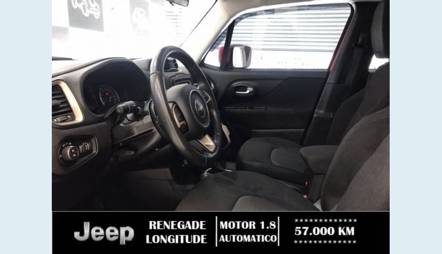 JEEP RENEGADE 1.8 16V FLEX LONGITUDE 4P AUT. - VERMELHO - 2016 Foto 8 (Grande)