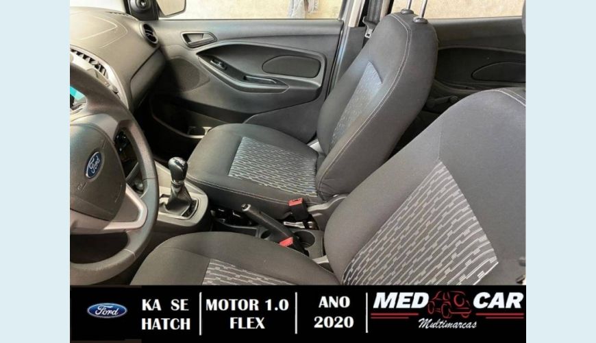 FORD KA 1.0 TI-VCT FLEX SE MANUAL - PRATA - 2020 Foto 8 (Grande)
