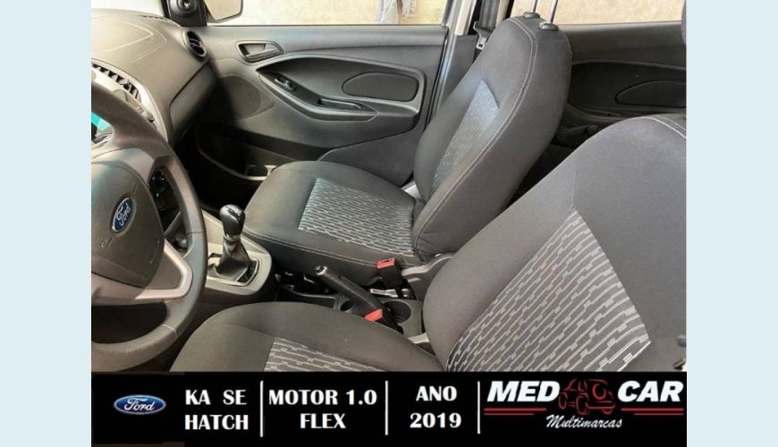FORD KA 1.0 TI-VCT FLEX SE MANUAL - PRATA - 2019 Foto 8 (Grande)