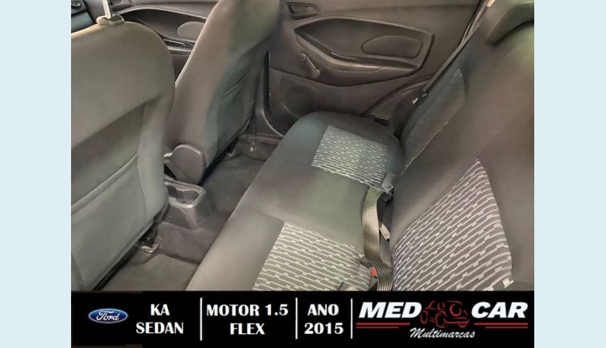 FORD KA 1.5 SIGMA FLEX SE MANUAL - PRATA - 2015 Foto 8 (Grande)