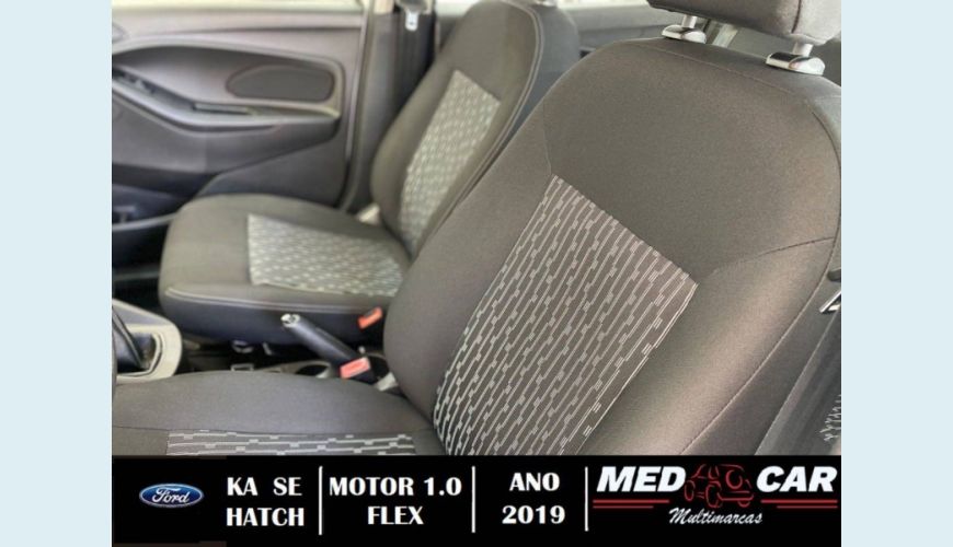 FORD KA 1.0 TI-VCT FLEX SE MANUAL - BRANCO - 2019 Foto 8 (Grande)