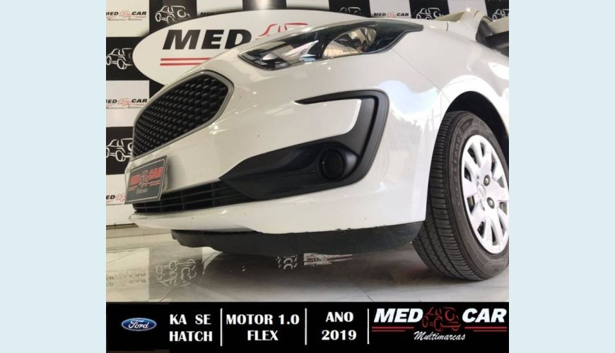 FORD KA 1.0 TI-VCT FLEX SE MANUAL - BRANCO - 2019 Foto 8 (Grande)