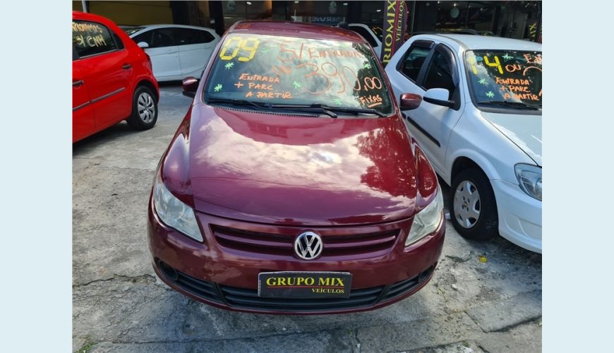 VOLKSWAGEN VOYAGE 1.6 MI TREND 8V FLEX 4P MANUAL - VERMELHO - 2009 Foto 8 (Grande)