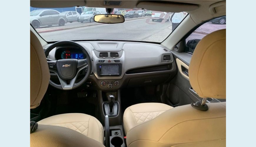 CHEVROLET COBALT 1.8 MPFI LT 8V FLEX 4P MANUAL - PRETO - 2015 Foto 8 (Grande)