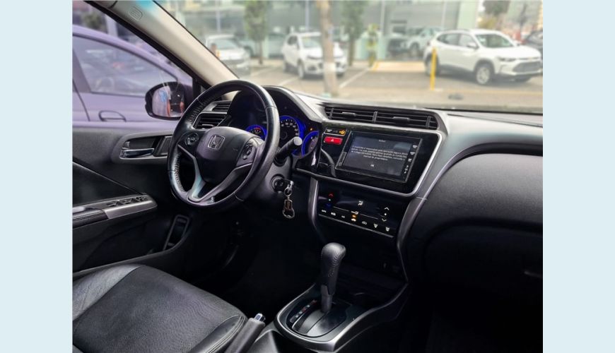 HONDA CITY 1.5 EXL 16V FLEX 4P AUT. - MARROM - 2017 Foto 8 (Grande)