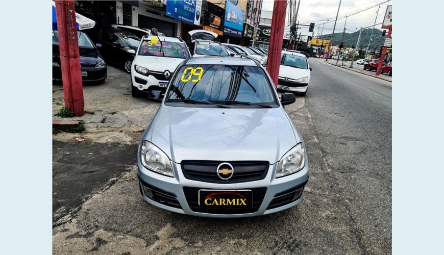 CHEVROLET PRISMA 1.4 MPFI MAXX 8V FLEX 4P MANUAL - PRATA - 2009 Foto 8 (Grande)