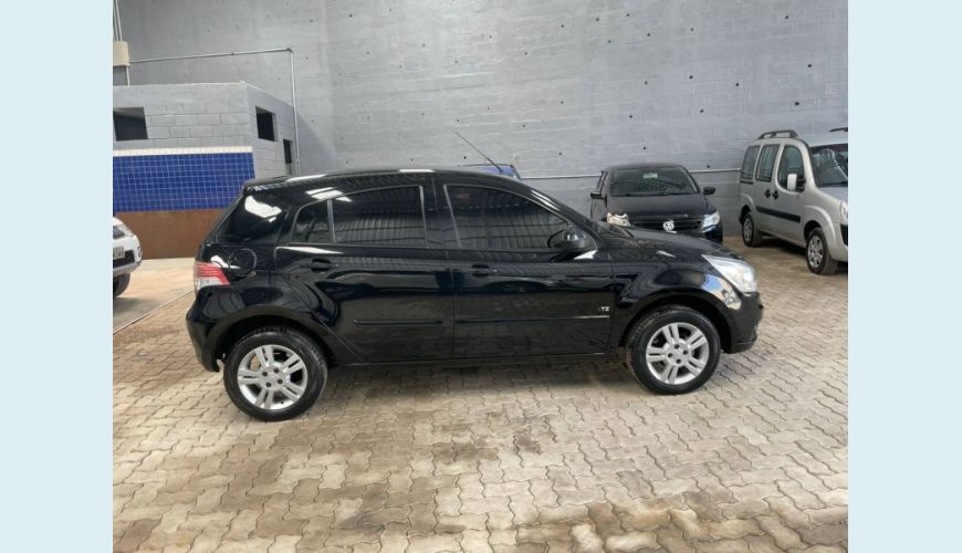 CHEVROLET AGILE 1.4 MPFI LTZ 8V FLEX 4P MANUAL - PRETO - 2012 Foto 8 (Grande)