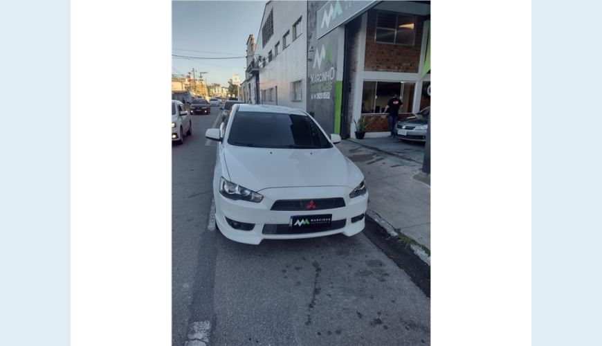 MITSUBISHI LANCER 2.0 16V 4P AUT. - BRANCO - 2013 Foto 8 (Grande)