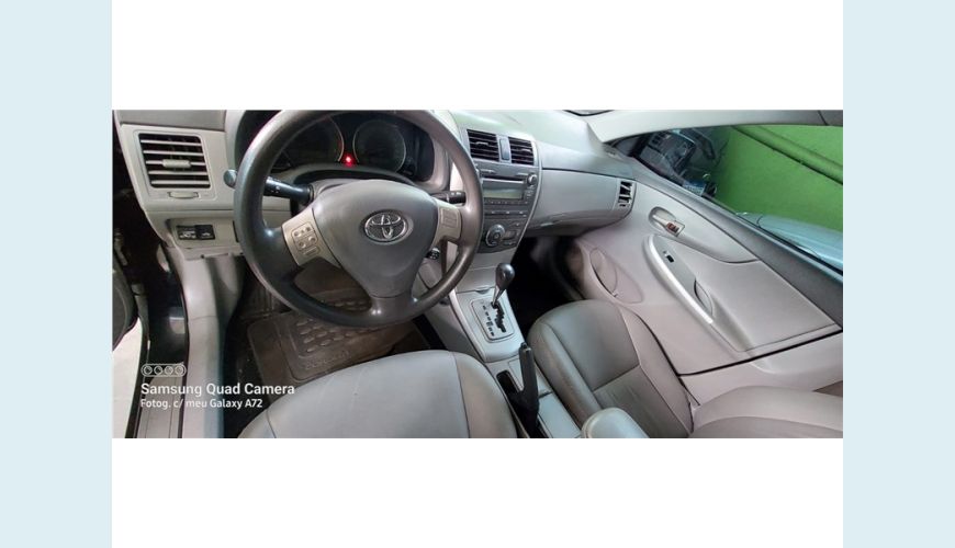 TOYOTA COROLLA 1.8 XEI 16V FLEX 4P AUT. - PRETO - 2010 Foto 8 (Grande)