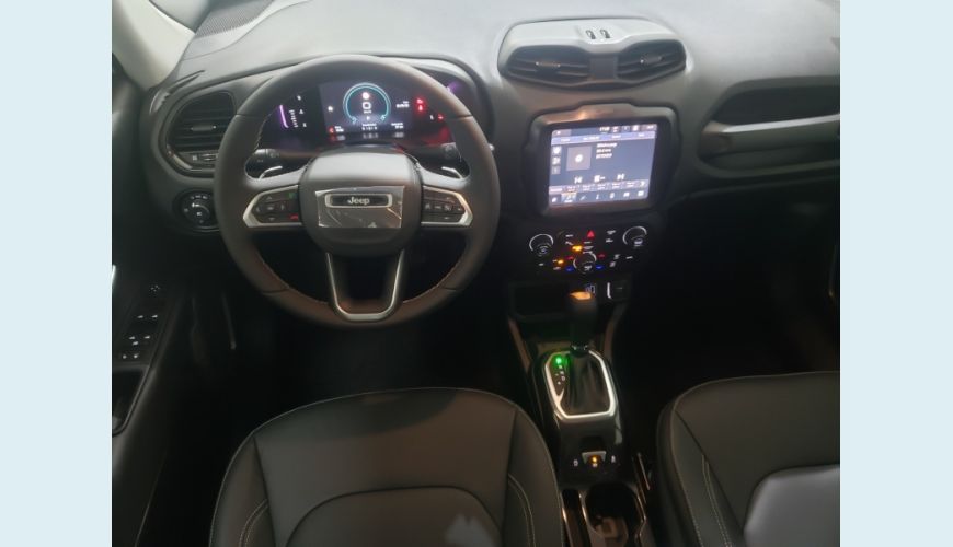 JEEP RENEGADE 1.3 T270 TURBO FLEX LONGITUDE AT6 - CINZA - 2023 Foto 8 (Grande)