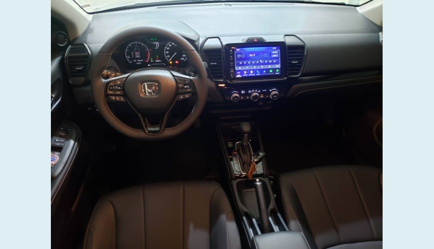 HONDA CITY 1.5 I-VTEC FLEX HATCH TOURING CVT - PRATA - 2023 Foto 8 (Grande)