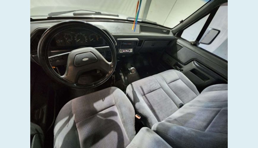 FORD F-1000 4.3 XLT 4X4 CS TURBO DIESEL 2P MANUAL - PRATA - 1998 Foto 8 (Grande)