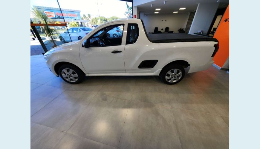 CHEVROLET MONTANA 1.4 MPFI LS CS 8V FLEX 2P MANUAL - BRANCO - 2019 Foto 8 (Grande)