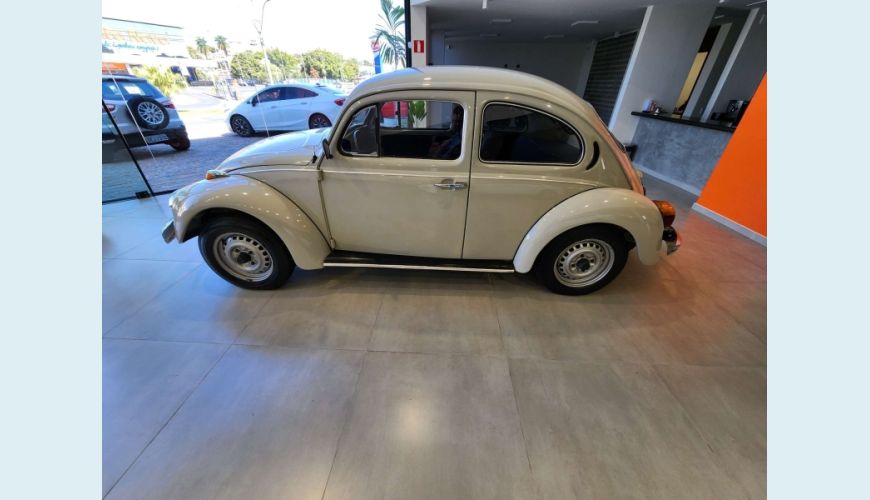 VOLKSWAGEN FUSCA 1.3 8V 2P MANUAL - CINZA - 1985 Foto 8 (Grande)