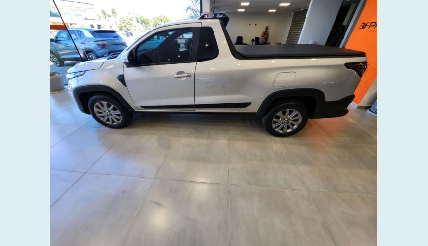 FIAT STRADA 1.3 FIREFLY FLEX FREEDOM CS MANUAL - PRATA - 2022 Foto 8 (Grande)