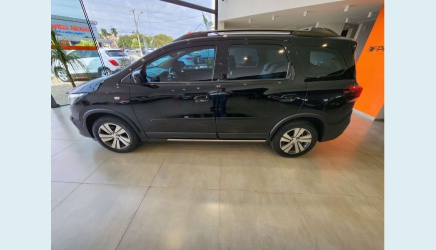 CHEVROLET SPIN 1.8 ACTIV 8V FLEX 4P AUT. - PRETO - 2020 Foto 8 (Grande)