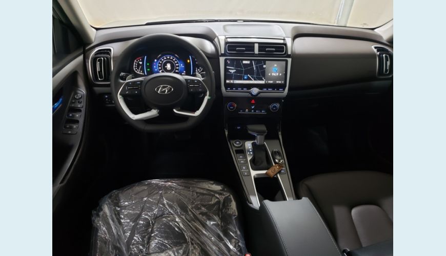 HYUNDAI CRETA 1.0 TGDI FLEX PLATINUM AUT. - PRATA - 2024 Foto 8 (Grande)