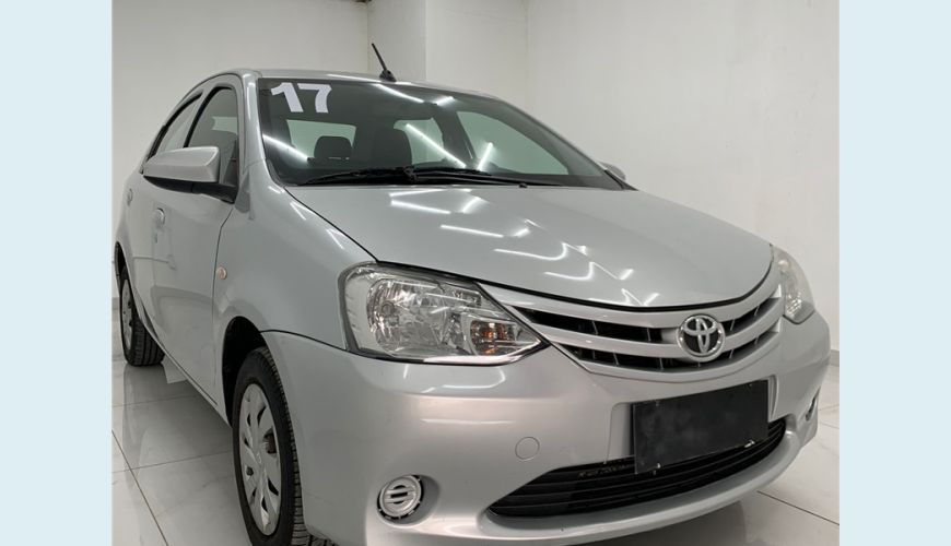 TOYOTA ETIOS 1.5 X SEDAN 16V FLEX 4P MANUAL - PRATA - 2017 Foto 8 (Grande)