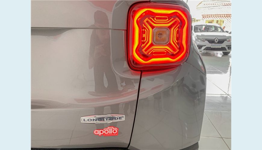 JEEP RENEGADE 1.8 16V FLEX LONGITUDE 4P AUT. - CINZA - 2021 Foto 8 (Grande)