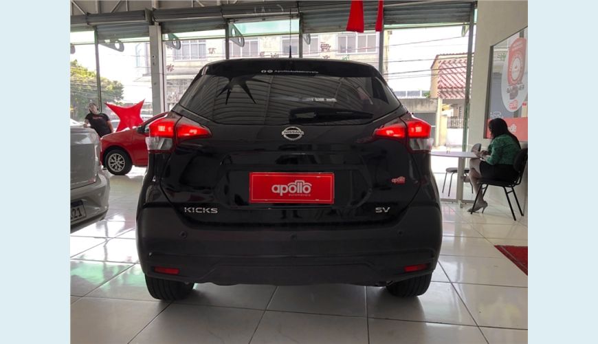 NISSAN KICKS 1.6 16V FLEXSTART SV 4P XTRONIC - PRETO - 2021 Foto 8 (Grande)