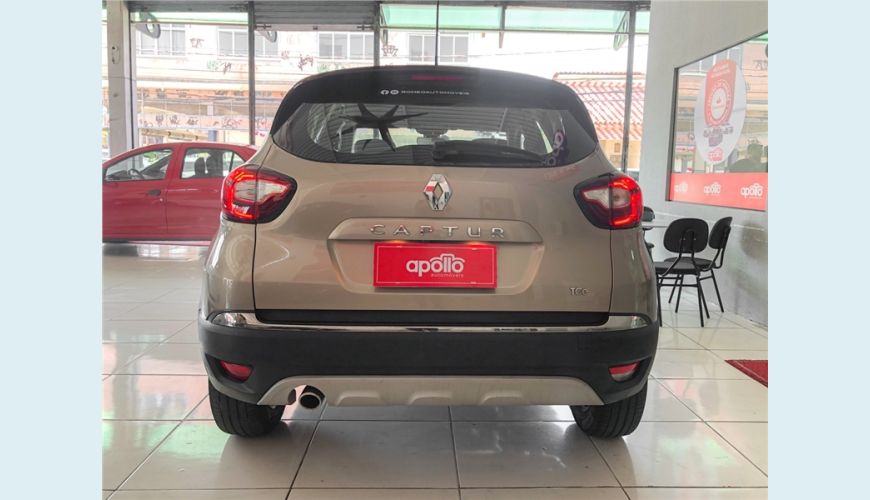 RENAULT CAPTUR 1.3 TCE FLEX INTENSE X-TRONIC - BEGE - 2022 Foto 8 (Grande)