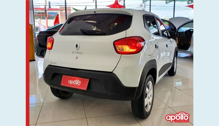 RENAULT KWID 1.0 12V SCE FLEX ZEN MANUAL - BRANCO - 2018 Foto 8 (Grande)