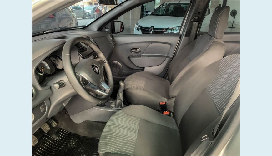 RENAULT LOGAN 1.0 12V SCE FLEX LIFE MANUAL - PRATA - 2021 Foto 8 (Grande)