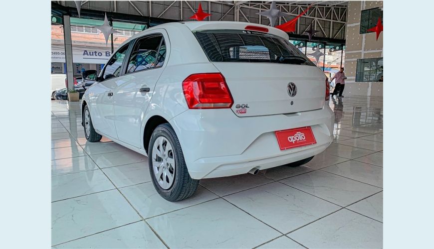 VOLKSWAGEN GOL 1.0 12V MPI TOTALFLEX 4P MANUAL - BRANCO - 2021 Foto 8 (Grande)