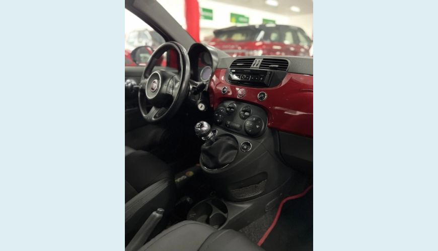 FIAT 500 1.4 SPORT AIR 16V 2P MANUAL - VERMELHO - 2012 Foto 8 (Grande)