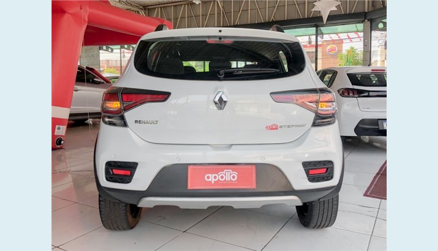 RENAULT SANDERO STEPWAY 1.6 16V SCE FLEX ZEN MANUAL - BRANCO - 2021 Foto 8 (Grande)