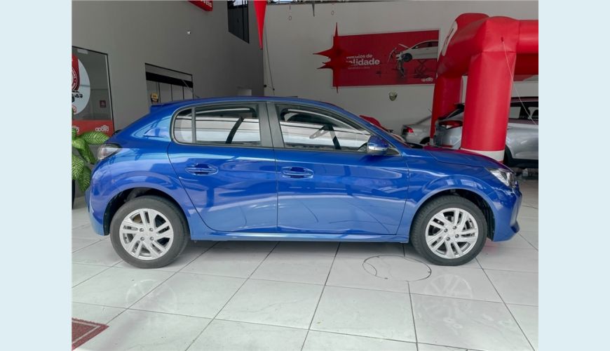 PEUGEOT 208 1.6 16V FLEX ACTIVE AT6 - AZUL - 2022 Foto 8 (Grande)