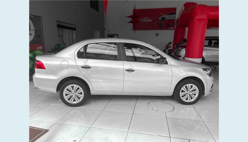 VOLKSWAGEN VOYAGE 1.6 16V MSI TOTALFLEX 4P AUT. - PRATA - 2021 Foto 8 (Grande)