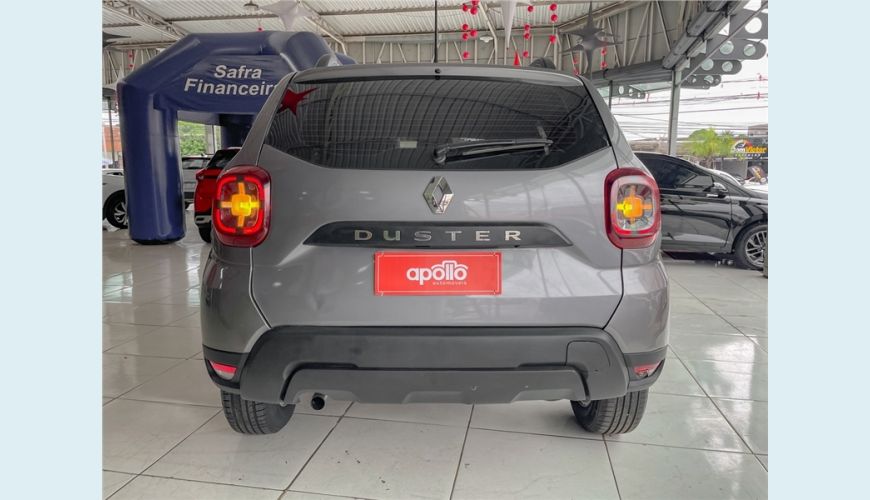 RENAULT DUSTER 1.6 16V SCE FLEX ZEN X-TRONIC - CINZA - 2021 Foto 8 (Grande)