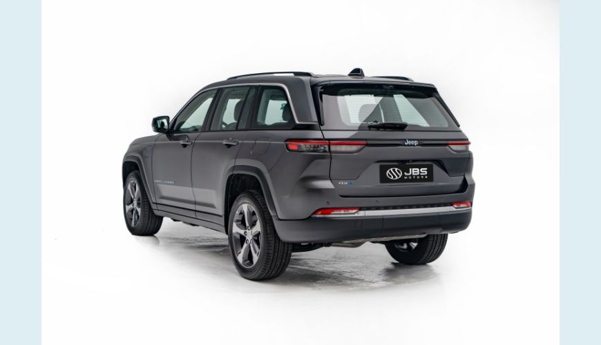 JEEP GRAND CHEROKEE 2.0 TURBO HÍBRIDO 4XE AT8 - CINZA - 2023 Foto 8 (Grande)