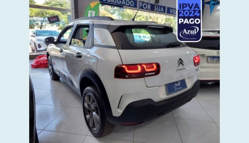 CITROËN C4 CACTUS 1.6 VTI 120 FLEX FEEL EAT6 - CINZA - 2023 Foto 8 (Grande)
