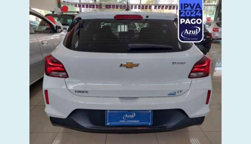 CHEVROLET ONIX 1.0 TURBO FLEX LT AUT. - BRANCO - 2021 Foto 8 (Grande)