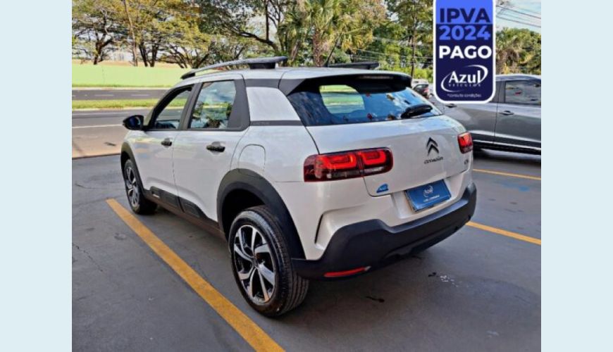 CITROËN C4 CACTUS 1.6 VTI 120 FLEX FEEL PACK EAT6 - BRANCO - 2022 Foto 8 (Grande)