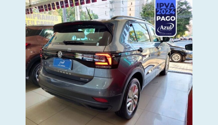 VOLKSWAGEN T-CROSS 1.0 200 TSI TOTAL FLEX AUT. - CINZA - 2020 Foto 8 (Grande)