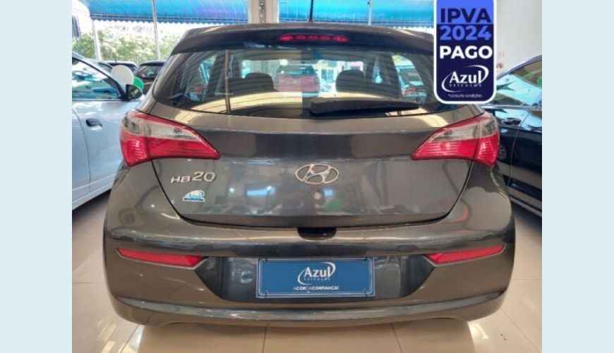 HYUNDAI HB 20 1.0 COMFORT 12V FLEX 4P MANUAL - CINZA - 2018 Foto 8 (Grande)