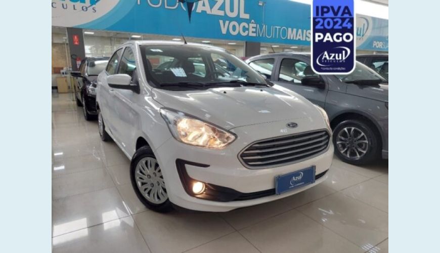 FORD KA 1.5 TIVCT FLEX SE SEDAN MANUAL - BRANCO - 2019 Foto 8 (Grande)
