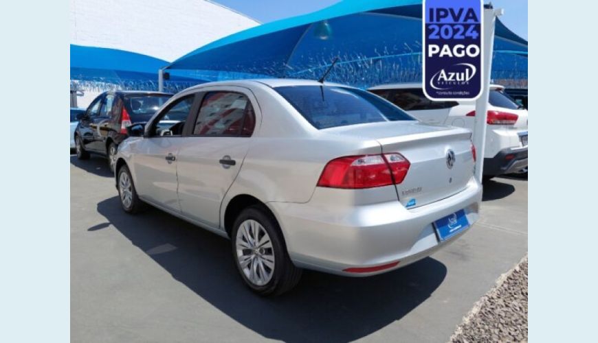 VOLKSWAGEN VOYAGE 1.6 16V MSI TOTALFLEX 4P AUT. - PRATA - 2021 Foto 8 (Grande)