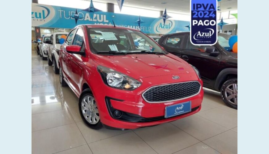 FORD KA 1.0 TI-VCT FLEX SE MANUAL - VERMELHO - 2021 Foto 8 (Grande)
