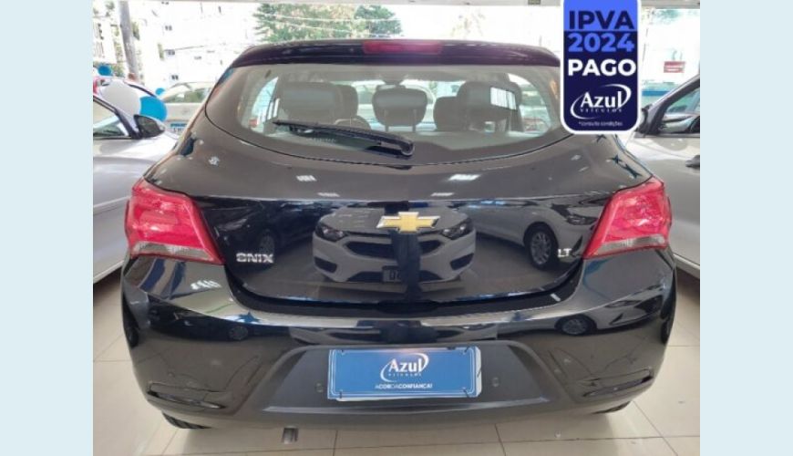 CHEVROLET ONIX 1.0 MPFI LT 8V FLEX 4P MANUAL - PRETO - 2019 Foto 8 (Grande)